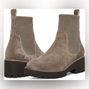 Blondo Darren Waterproof Suede Boots Color:Dark Taupe Size 7M